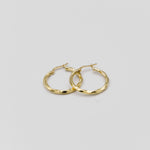 Load image into Gallery viewer, Fem Hoop Earrings