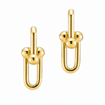 Load image into Gallery viewer, TF Earrings 18K Gold
