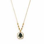 Load image into Gallery viewer, Cedar Gold Necklace 18K Gold