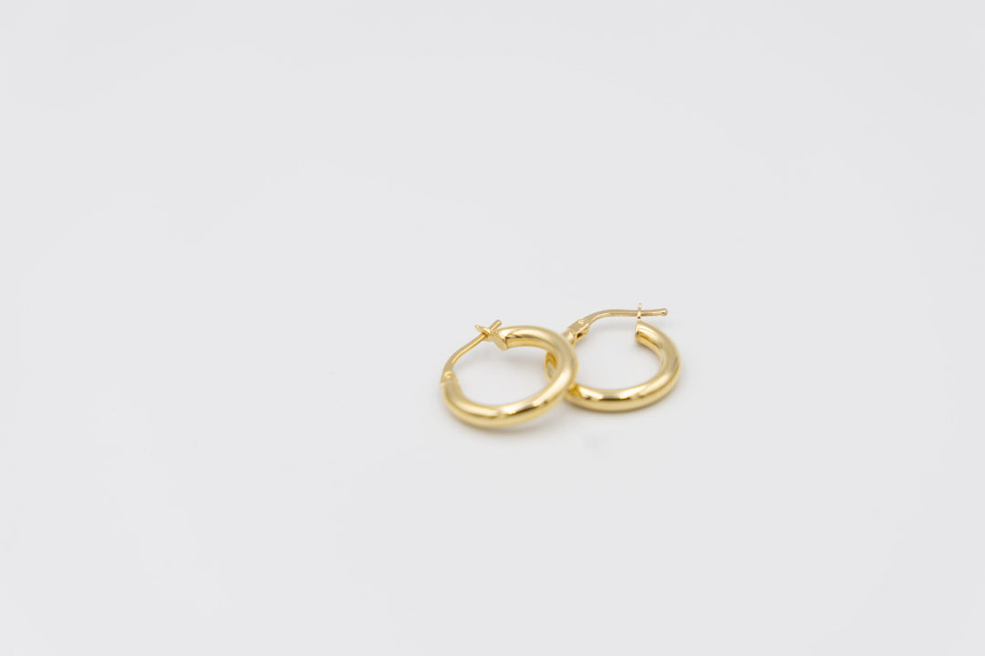Plain Hoop Earrings (S)