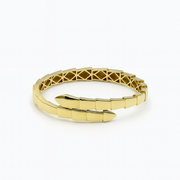 Serpent Bangle 18K Gold