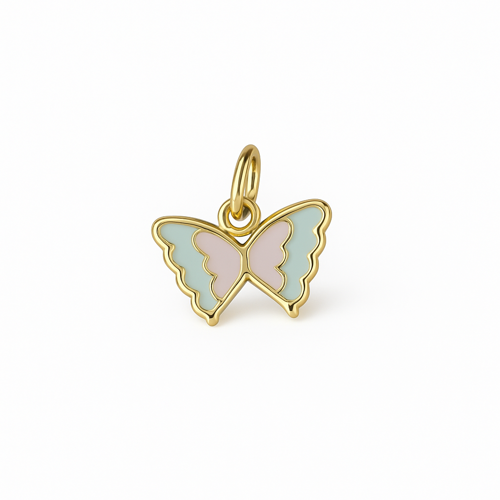 Butterfly Pendant 18K Gold