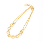 Load image into Gallery viewer, Rounded Link Bracelet  18K Gold