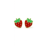 Strawberry Girls Earrings 18K Gold