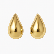 Teardrop Earrings 18K Gold