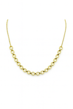 Load image into Gallery viewer, Rounded Link Necklace 18K Gold
