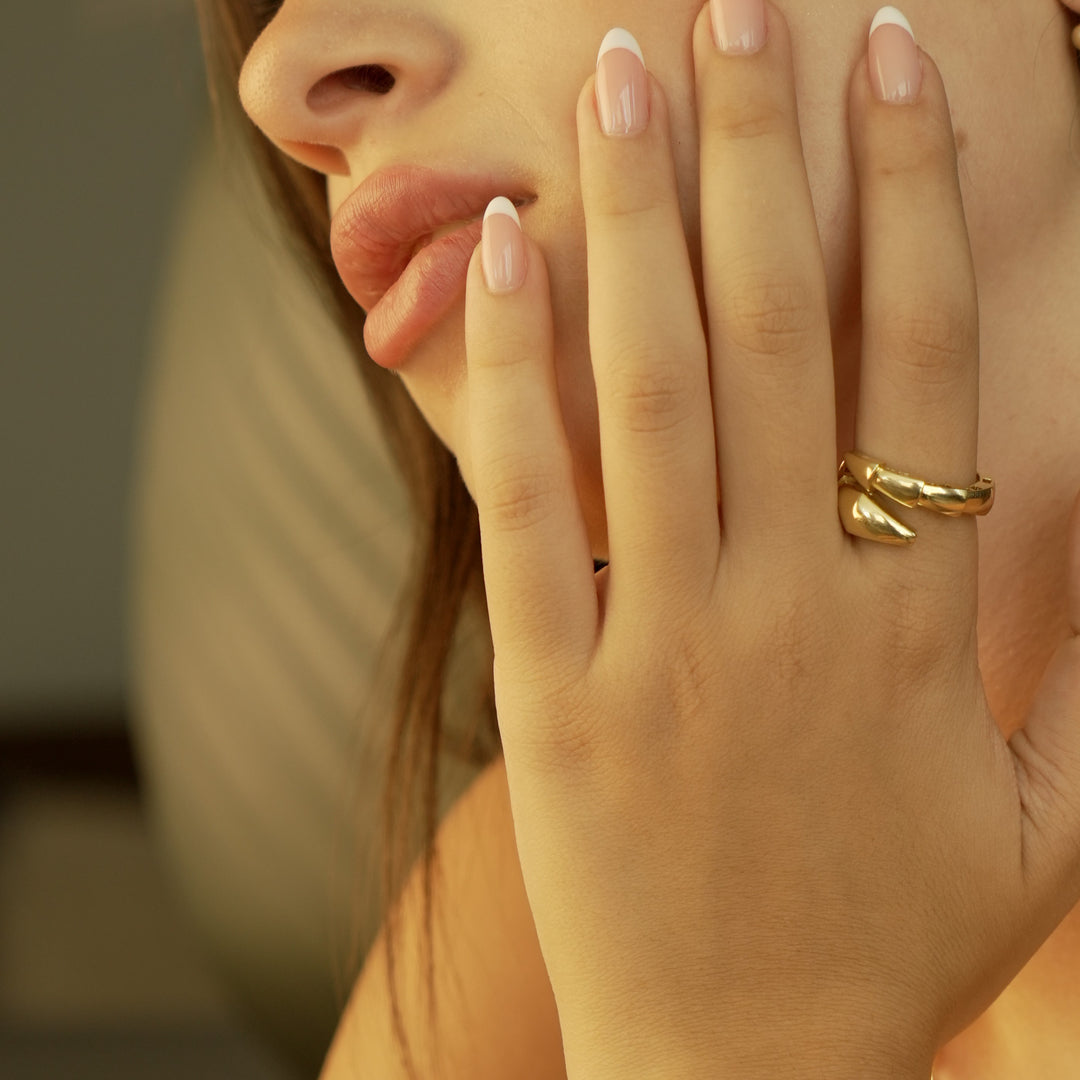 Serpent Ring 18K Gold