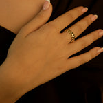 Load image into Gallery viewer, Clash Ring 18K Gold
