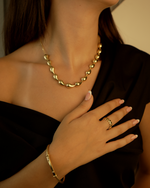 Load image into Gallery viewer, Orbella Chain Necklace 18K Gold
