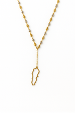 Load image into Gallery viewer, Lebanon Map Necklace 18K Gold
