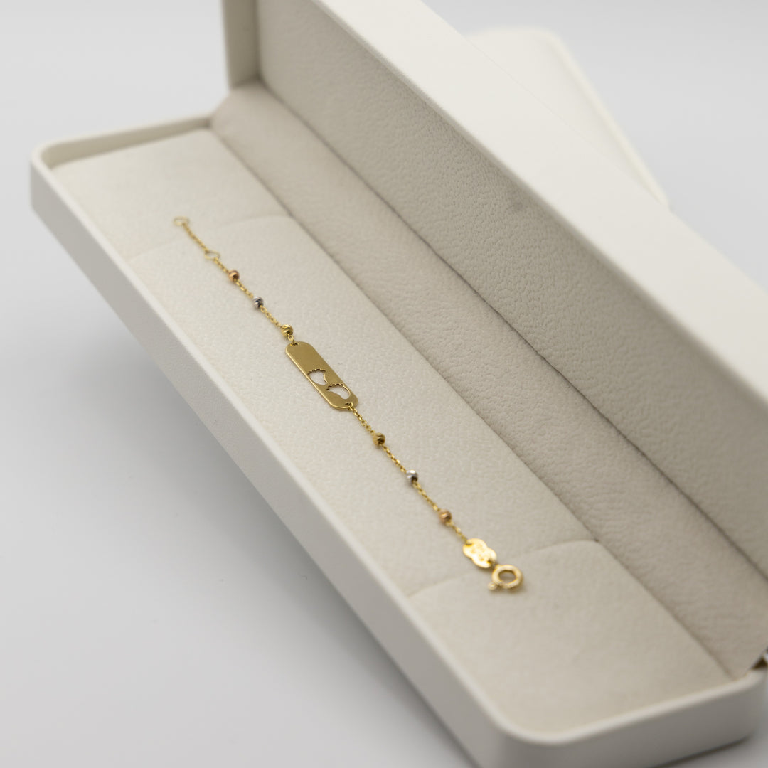 Happy feet Bracelet 18K Gold