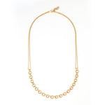 Load image into Gallery viewer, Rounded Link Necklace 18K Gold