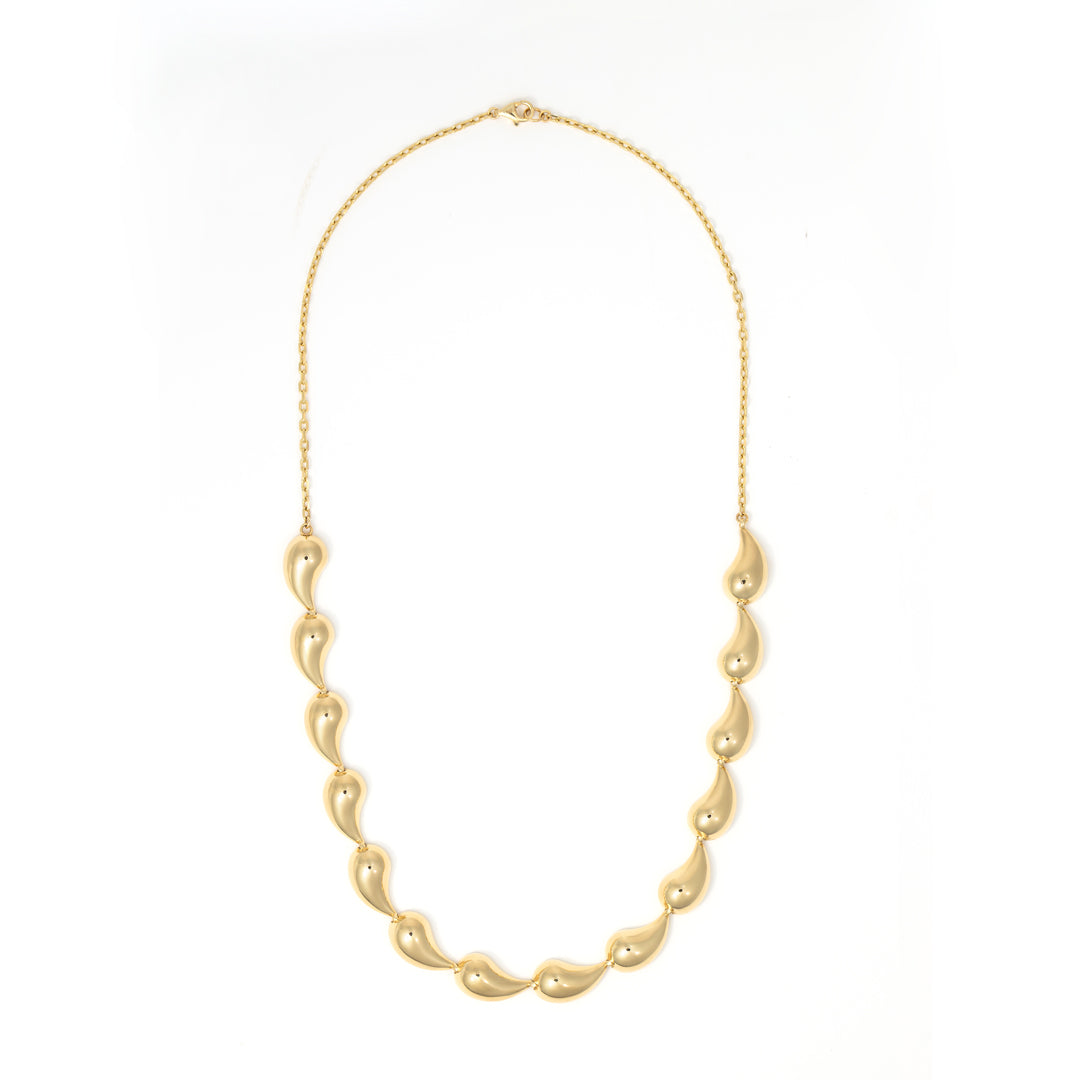 Teardrop Necklace 18K Gold