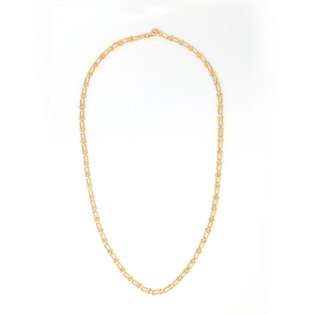 GZTF Chain Necklace 18K Gold