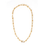 Load image into Gallery viewer, Bold Choker with Zirconia 18K Gold