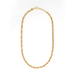 Load image into Gallery viewer, Gold Rope Chain 18K Gold