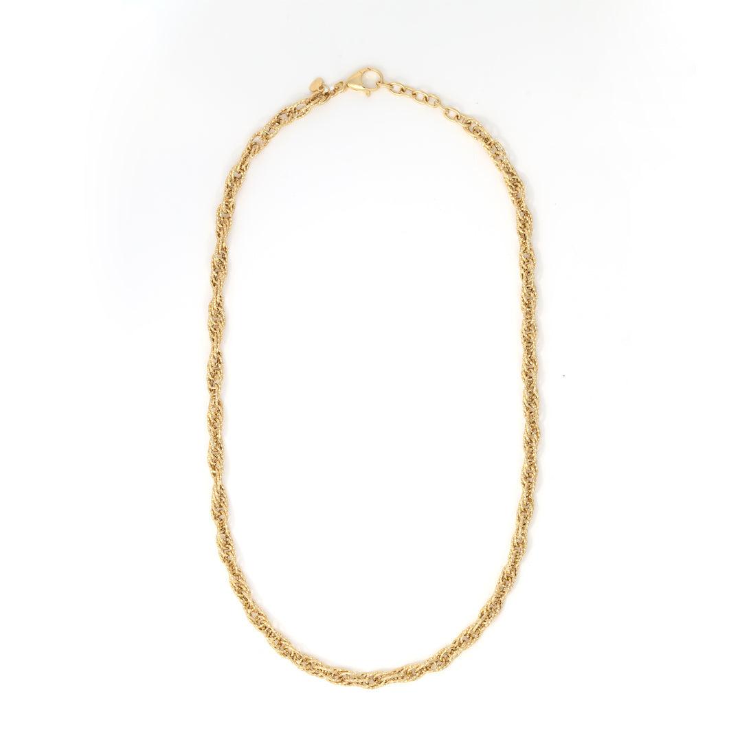 Gold Rope Chain 18K Gold