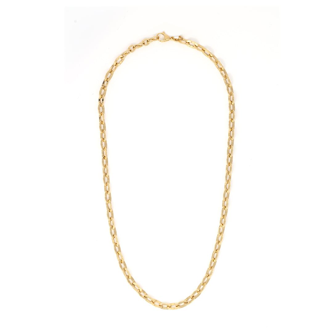 Mariner Chain Necklace 18K Gold