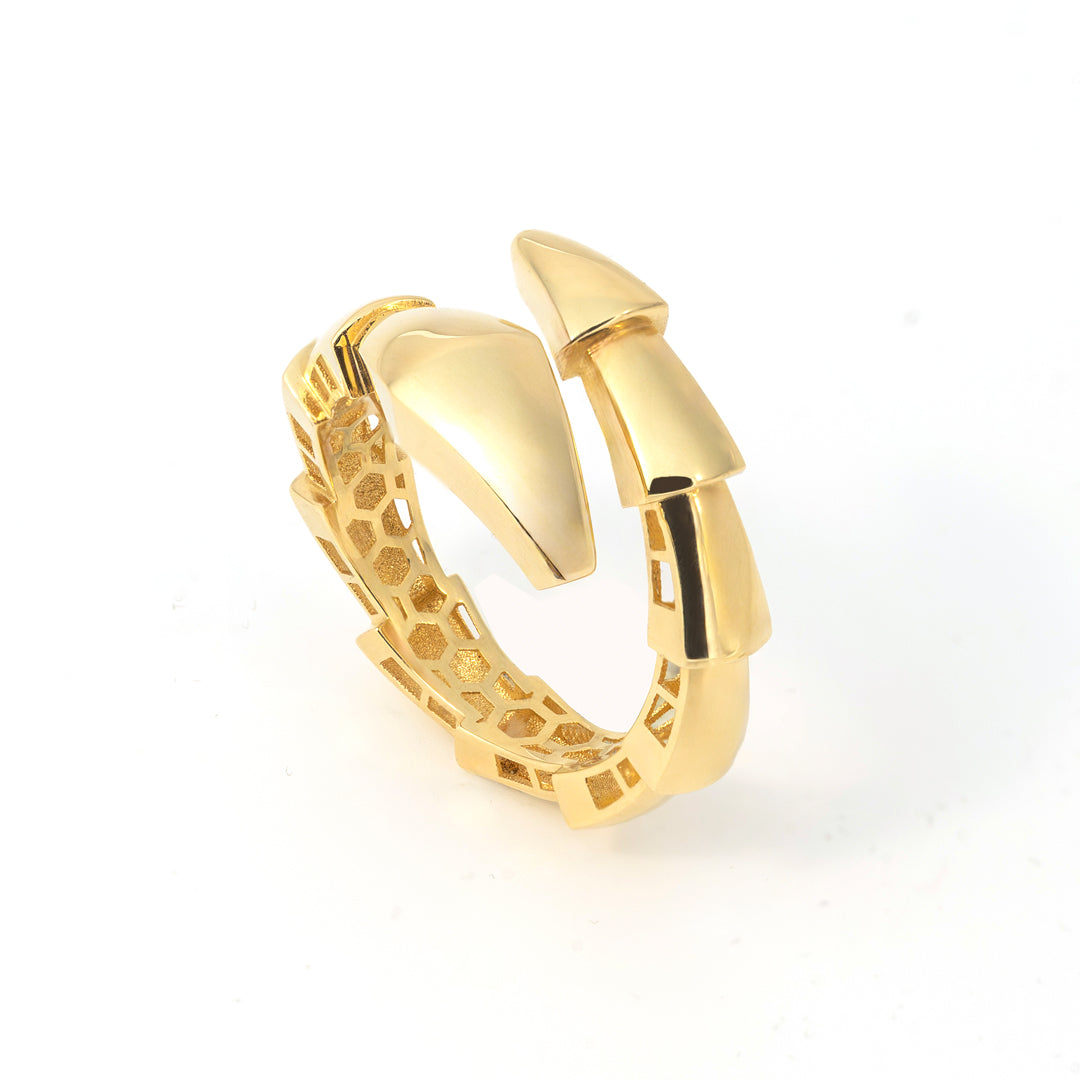 Serpent Ring 18K Gold