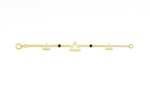 Load image into Gallery viewer, Trinity Triangle Bracelet
