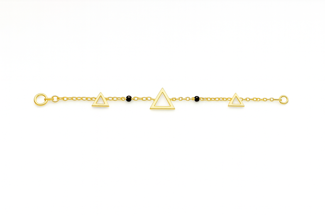 Trinity Triangle Bracelet
