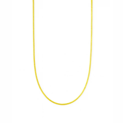 Cube Link Chain 18K Gold