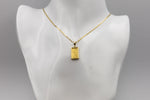 Load image into Gallery viewer, GOLD BAR Pendant with Necklace

